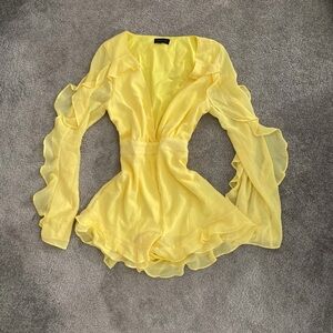 MAJORELLE Sunny Yellow Romper